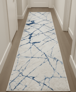 Alternative view of Blue Marble Runner Rug - 2.6x8 (ft)