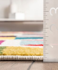 Alternative view of Maris Triangles Multi 3 ft. x 5 ft. Indoor Area Rug