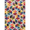 Maris Triangles Multi 10 ft. x 14 ft. Indoor Area Rug