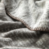 Modern Textured Cotton Double Blanket - 78 X 86.60 in - Image 3