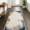 Niceness Navy Runner Rug - 2.6x6.5 (ft) - Image 4