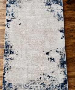 Alternative view of Niceness Navy Runner Rug - 2.6x6.5 (ft)