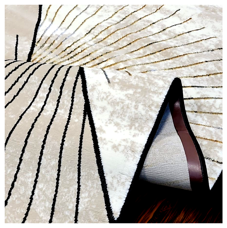 Venus Sunburst Line Runner Rug - 2.6x5 (ft) - Image 3