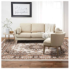 Home Dynamix Premium Sakarya Traditional Medallion Area Rug, Ivory/Brown - 5.2 x7.4 - Image 2