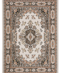 Home Dynamix Premium Sakarya Traditional Medallion Area Rug, Ivory/Brown - 5.2 x7.4