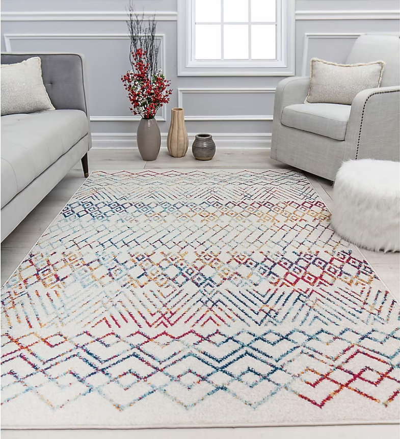 Knox Prismatic Delight Tribal Area rug - 5 x 7 (ft) - Image 3