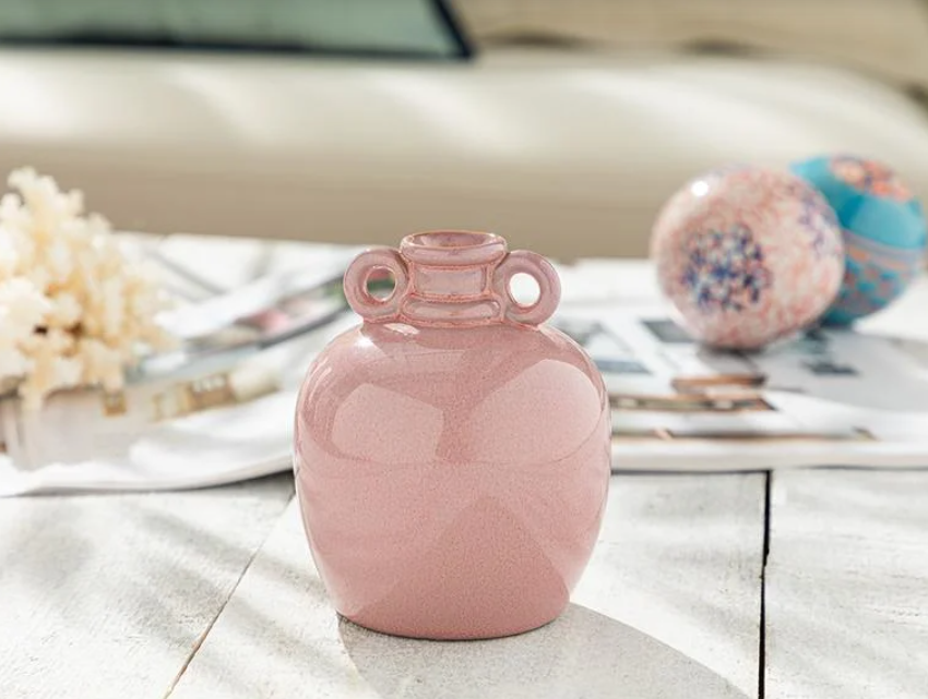 Rosarium Porcelain Vase