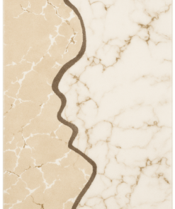 Marble Flow Designer Runner Rug - 3.2x6.5 (ft)