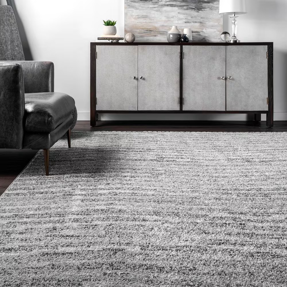 Sherill Grey 10 ft. x 14 ft. Indoor Area Rug - Image 2