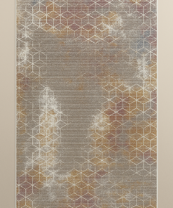 Zenit Mosaic Hexagon Runner Rug - 3.2x6.5 (ft)