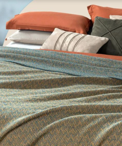Alternative view of Zigzag Cotton Double Blanket - 78 X 86.60 in